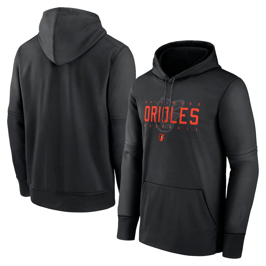 Men 2023 MLB Baltimore Orioles black Sweatshirt style 1